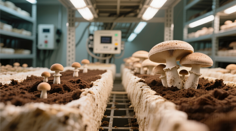 Mushroom fruiting: key environmental factors